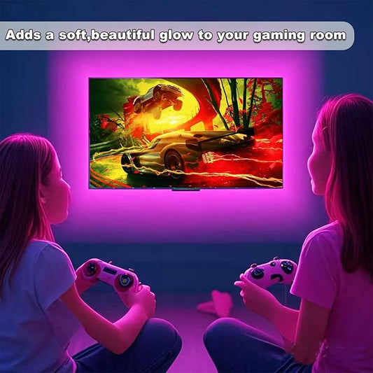 Pink LED Strip Lights USB 5V 4.9ft Small Dimmable COB Light Strip with USB Dimmer Switch for Bedroom, Gaming Setup, TV Backlighting, Vanity Mirror, DIY Crafts, Pink Room Decor