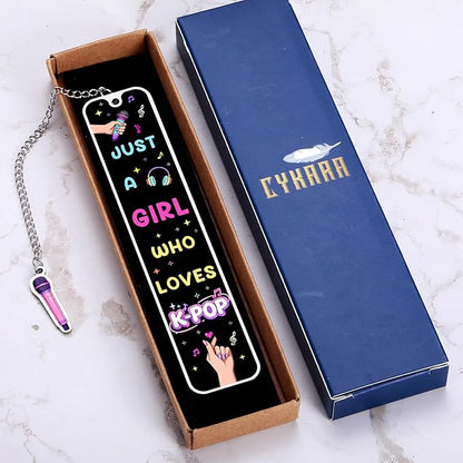 Kpop Graduation Bookmark - K-Pop Gift Bookmark for Kpop Music Lover, Kpop Merch, Korean Drama Book Maker Gift for K-Pop Lover, Korean Drama Gifts for Women Friends, K Pop Gifts for Teen Girl Women