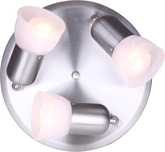 CANARM ICW5351 Ceiling/Wall Omni 3 Light, Chrome