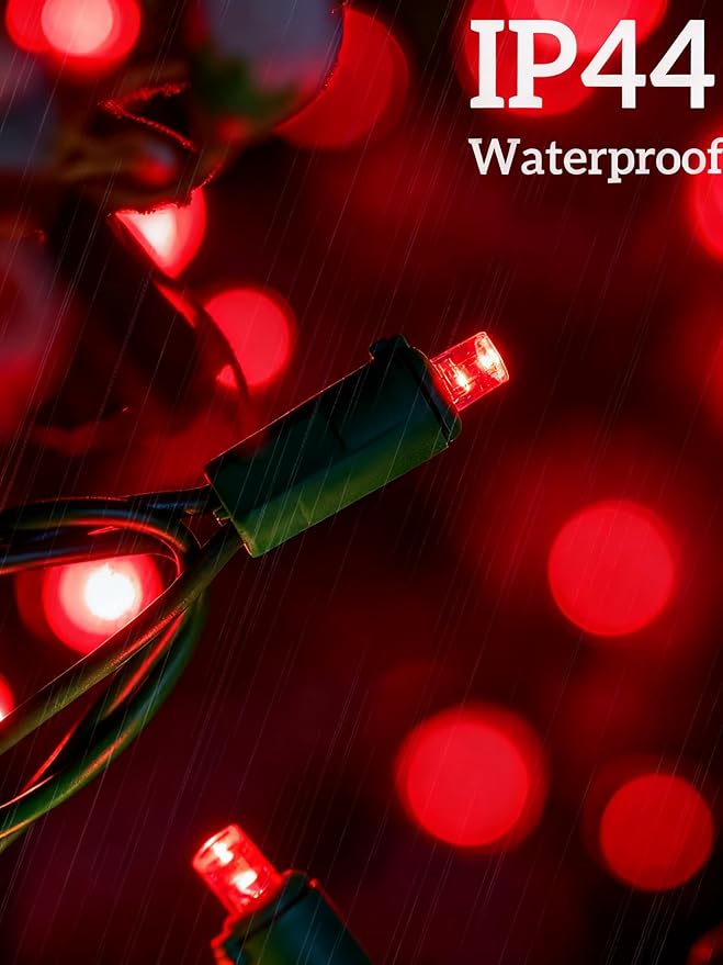 Led Christmas Net Lights for Bushes, 132LED 6FT x 6FT Connectable UL Certified Net Lights for Bushes Tree Shrubs Xmas Trunk Green Wire Christmas Decorations