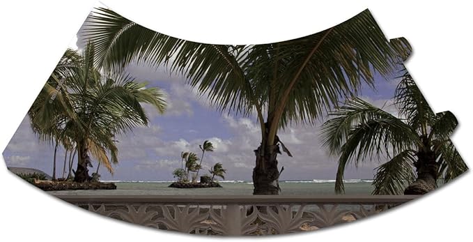 Royal Designs Vellum Tea Light Paper Wine Glass Lampshade, Beach Blue Sky, Set of 20 (TLS-1012A-20)