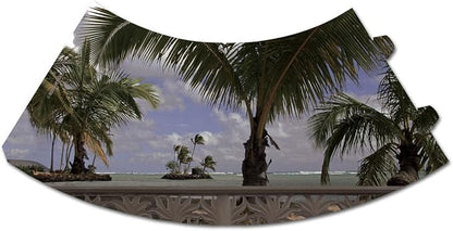 Royal Designs Vellum Tea Light Paper Wine Glass Lampshade, Beach Blue Sky, Set of 20 (TLS-1012A-20)