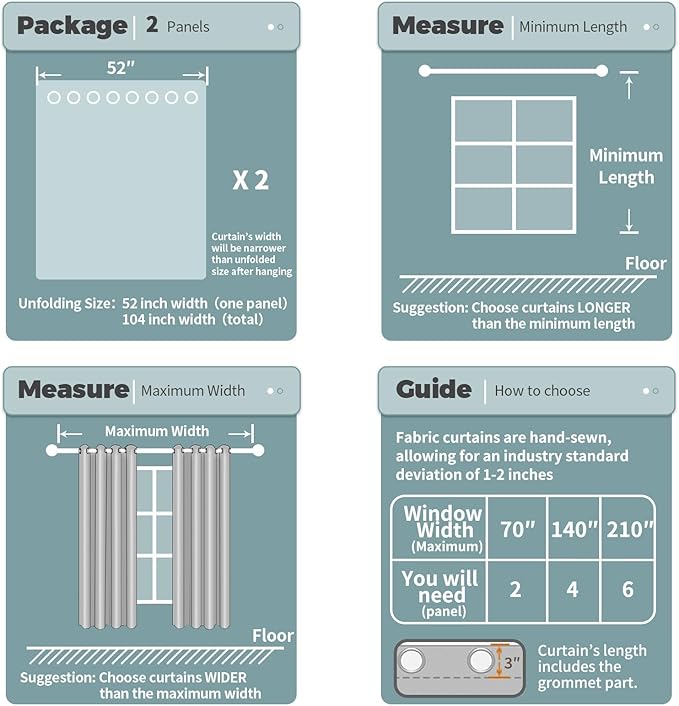BGment Sage Green Linen Curtains 95 Inch Long for Living Room - Burlap Textured Light Filtering Window Treatments Grommet Sheer Drapes for Farmhouse, 2 Panels, 52 X 95 Inch