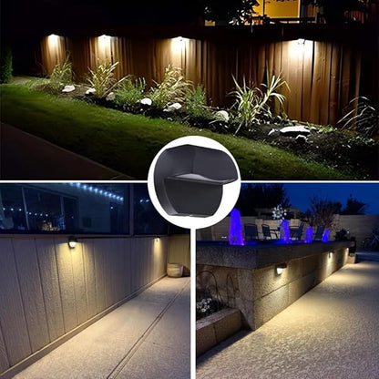Arrownine Low Voltage Landscape Lighting Cast Aluminum 2.5W Deck Light,Deck Railing Lights Outdoor Patio Step Light,Post Fence Lighting Warm White Water Resistant IP65,Black Finish 3-Pack