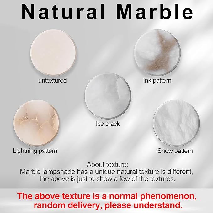 ZEROUNO 14.2 inch Alabaster Wall Sconces, Natural Marble Wall lamp Set of Two,Dimmable Alabaster Wall Light Fixtures for Stairs Bathroom Living Room Bedroom Vanity,Hallway