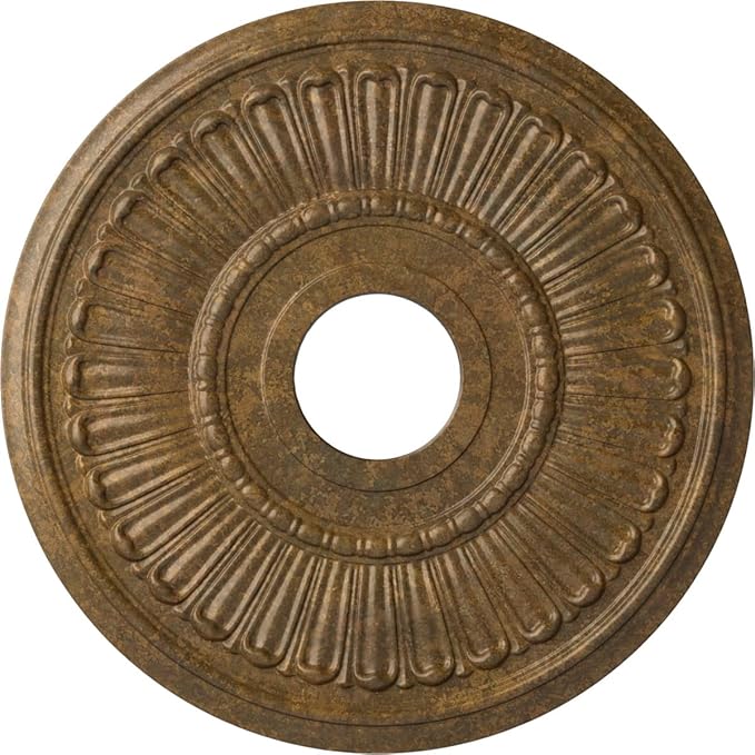Ekena Millwork Melonie Ceiling Medallion, Rubbed Bronze