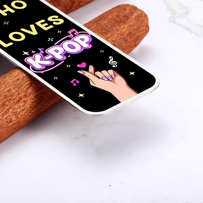 Kpop Graduation Bookmark - K-Pop Gift Bookmark for Kpop Music Lover, Kpop Merch, Korean Drama Book Maker Gift for K-Pop Lover, Korean Drama Gifts for Women Friends, K Pop Gifts for Teen Girl Women