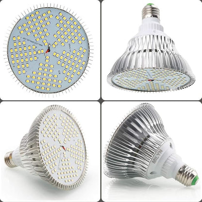 MILYN 2 Pack 100W Led Grow Light Bulb, Pure Warm Full Spectrum Grow Lights for Indoor Plants, E26 Grow Bulb for House Garden Hydroponics Succulent Seed Starting, Growing, Flower| 150LEDs Lamp