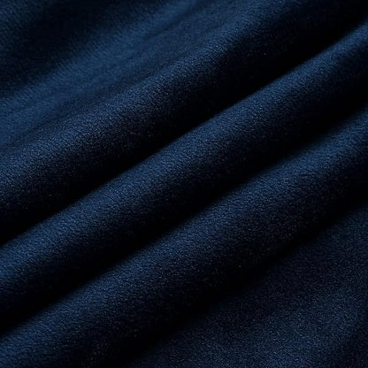 NiNi ALL Decorative Throw Pillow Covers Velvet Dark Blue Cover 18x18 Inch Pack of 2 Navy Blue Cushion Covers Soft for Couch Sofa Bedroom Living Room