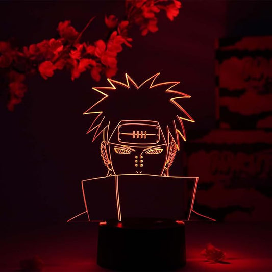 Otaku Lamps Pain Naruto – Anime Night Light, 16 Color RGB LED – Gift for Otaku