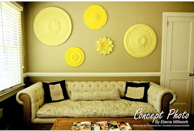 41 1/8"OD x 4"ID x 2 1/8"P Classic Ceiling Medallion (Fits Canopies up to 5 1/2")