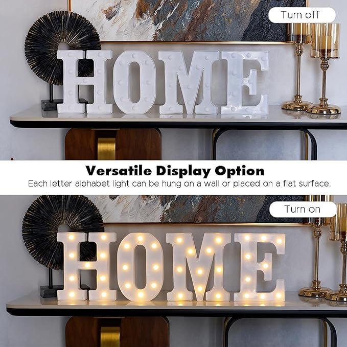 LED Marquee Numbers, Small Light Up Numbers for Party, 8.58 Inch Battery Powered Lighted Number for Birthday, Night Light, Table or Home Decor (Number 9)