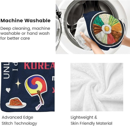 Korean Drama Gifts, K-Drama, Korean Gifts for Women, Kdrama Merch, K Drama Gifts for Women/Girl/Fans, Kpop Gifts, Birthday Christmas Kdrama Blanket 60"x50"