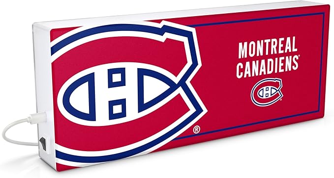 SOAR NHL LED Ambience Light Box: Elevate Your Space with Officially Licensed Wall Décor