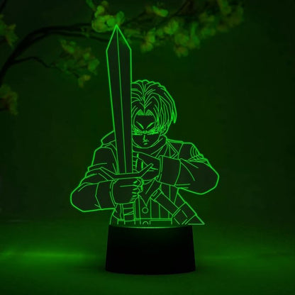 Otaku Lamps Trunks Dragon Ball Super – Anime Lamp Figure Night Light, 16 Color RGB LED – Remote, 3D Anime Room Décor Gift for Otaku