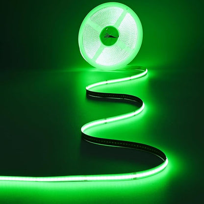 JOYLIT 32.8FT/10M COB LED Strip Lights RGBW, 24V RGB+6000K Cool White Color Changing Flexible Dimmable Tape Light, No Dark Spots, 784LEDs/M High Density Cuttable Adhesive Light Strip for Indoor