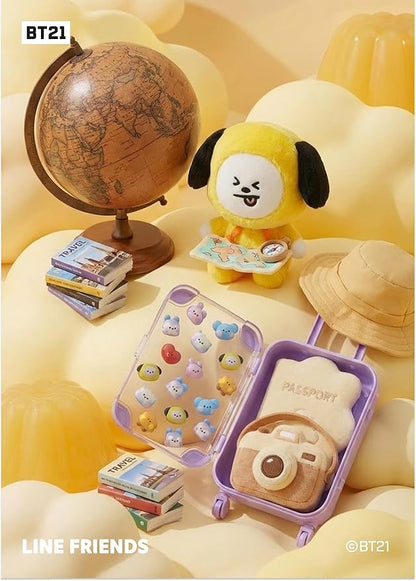 Line Friends Official BT21 mini BIG & TINY Edition Luggage - CHIMMY