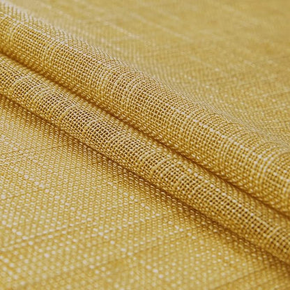 Mustard Yellow Kitchen Curtains Retro Vintage 70s Rod Pocket Small Semi Sheer Honey Gold Short Curtains for Bedroom 2 Panels Set Bathroom Decor Living Room Bay Windows Decorations 36 Inch Length