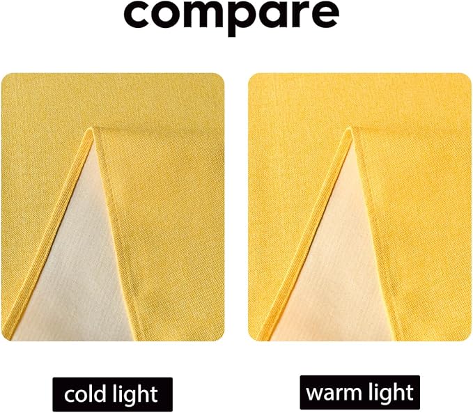 Artoid Mode Yellow Table Runner, Seasonal Summer Fall Washable Kitchen Dining Table Decoration for Home Party Decor 13x72 Inch