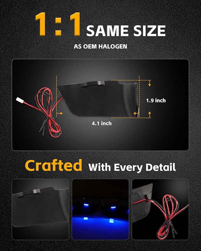 LED Lights Inner Door Handle for Toyo-ta RAV4 2019-2025, Blue Light Bowl Mood Lighting, RAV4 Accessories Decorative Interior Lamp, 4PCS