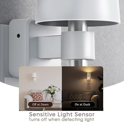 Briignite Night Light, Dimmable Night Lights Plug into Wall, Dusk to Dawn Sensor, Soft White 3000K, 0-100LM, Plug in NightLight, Vintage Night Light Compact for Hallway Bedroom Stairway