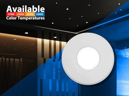 Nicor DLF301204KWH Flush Mount, 4000K, White