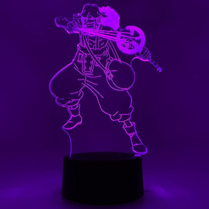 Otaku Lamps Usopp One Piece – Anime Lamp Figure Night Light, 16 Color RGB LED – 3D Anime Room Décor Gift for Otaku