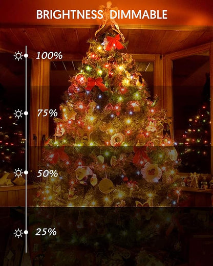 Avatar Controls 32.8ft Smart Christmas Lights Works w/Alexa Google, Color Changing LED Lights with Remote, Music Sync Fairy Lights with 20 Flash Modes, Plug in USB String Lights with Timer