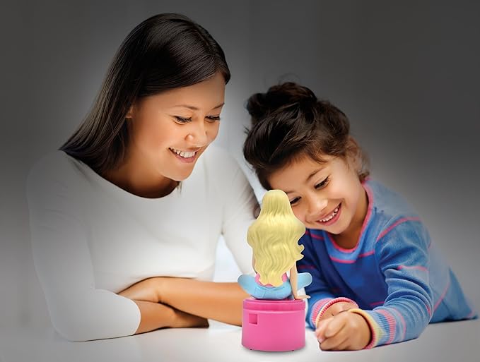 Lexibook, Barbie NLJ01BB Baby Nursery Soft Light Battery Operated LED Pocket Night Light Pink