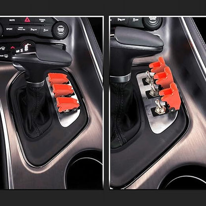 Nilight 90014E Heavy Duty Rocker Toggle Switch 12V 20A Red Cover SPST ON/Off 2Pin Car Truck Boat-5 Pack
