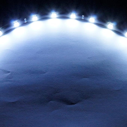 SOCAL-LED LIGHTING 60cm 24" White Flexible LED Strips High Power Bright 5050 12 SMD Car DRL Under Dash Accent Light, Waterproof, Cuttable, Pack of 2