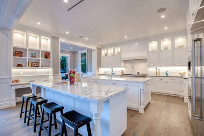 TORCHSTAR LED Under Cabinet Lighting 3CCT, 22 Inch 14W 960LM, Hardwired & Plug-in, 3 Color Selectable CRI90 120V ETL Listed Dimmable Under Counter Lights for Kitchen, White Aluminum Housing, 2 Pack