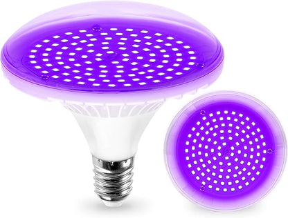 LED UFO Grow Light for Plants 395-400nm UV, 150w Professional Light Spectrum Supplement, Indoor Plant Defense Booster & Quality Enhancer for Aromatic Herbs and Flowering Crops