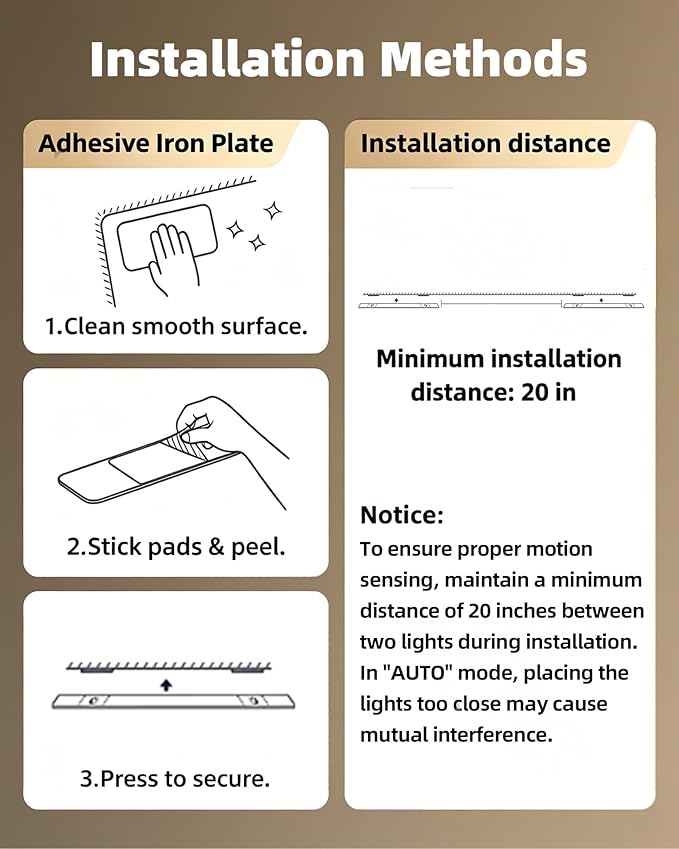 EZVALO 6 Pack Under Cabinet Lights, 14.5'' Magnetic Motion Sensor Light, 4000mAh Rechargeable Closet Light with Remote & Timer, Dimmable 5700K Cool White for Kitchen, Closet, Stairs, Hallway
