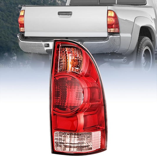 Nilight Taillight Assembly Compatible with Toyota Tacoma 2005 2006 2007 2008 2009 2010 2011 2012 2013 2014 2015 Rear Tail Light Lamp Replacement OE Style Passenger Side