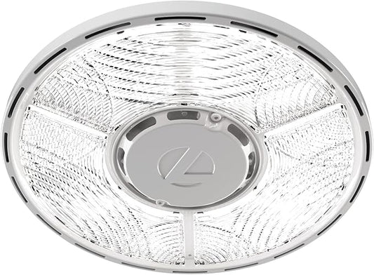 Lithonia Lighting CPRB 24LM MVOLT 40K 80CRI DWH LED Round High Bay, Multi-Volt 120-277V, 15-Inch, 24000 Lumens, White