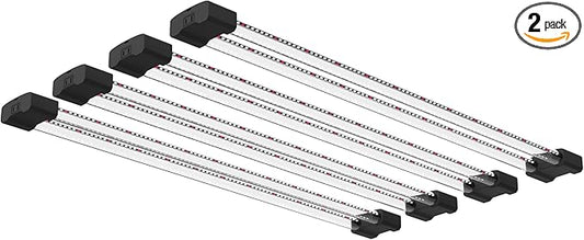 DYMOND BoostGro LED Grow Light Full Spectrum 5000K Daylight + 660nm Red Linkable Indoor Plant Lighting Fixture Tubes (3FT, 4, Pack)