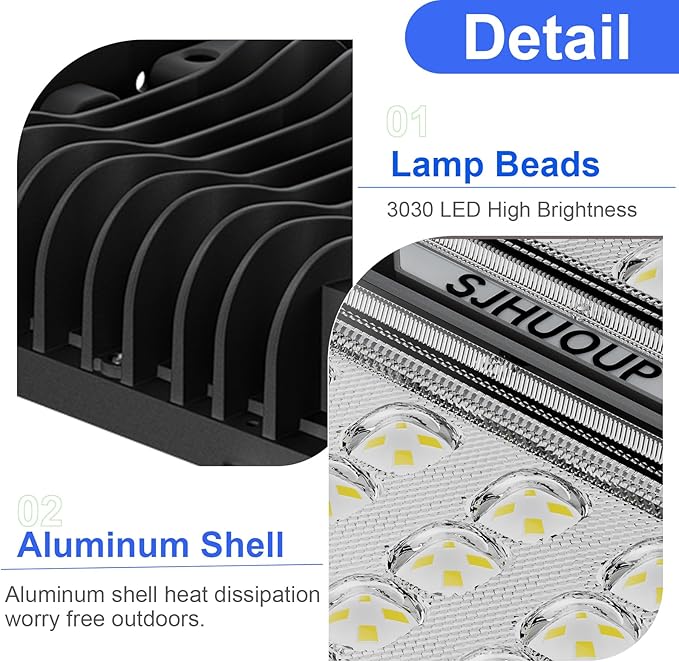 2000W LED Stadium Lights Outdoor Flood Lights 260000LM Super Bright LED Arena Flood Light 6500K IP67 Waterproof 100-277V Commercial Sport Field Light for Sport Fields, Courts