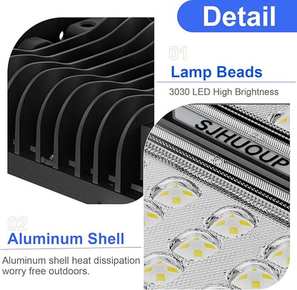 2000W LED Stadium Lights Outdoor Flood Lights 260000LM Super Bright LED Arena Flood Light 6500K IP67 Waterproof 100-277V Commercial Sport Field Light for Sport Fields, Courts