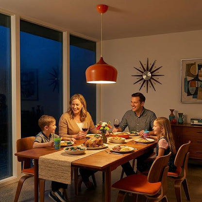 Modern Pendant Light Fxtures Kitchen, Hanging Light Fixtures Ceiling Mount, Wood Metal Shade Pendant Lamp for Dining Room, Bedroom, Living Room, Bathroom, Entryway, Small Chandelier, Pink