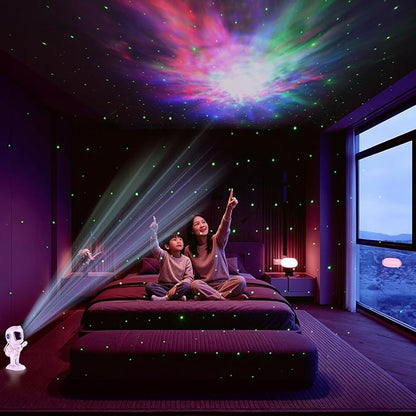 Astronaut Galaxy Star Projector, Starlight Space Nebula Sky Starry Ceiling LED Lamp with Timer and Remote,for Bedroom Decor, Girl Gifts Birthday Gifts for Adults, for Kids Room Decor Aesthetic