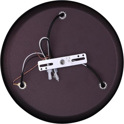 CANARM LTD. ICW356A03ORB10 James 3 Bulb Ceiling/Wall Light, Oil Rubbed Bronze