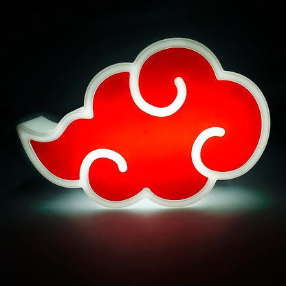 ABYstyle Naruto Shippuden Akatsuki 3D Decorative Portable LED Lamp 8.66" x 2.75" x 8.26" Room Office Home Décor Anime Manga Gift
