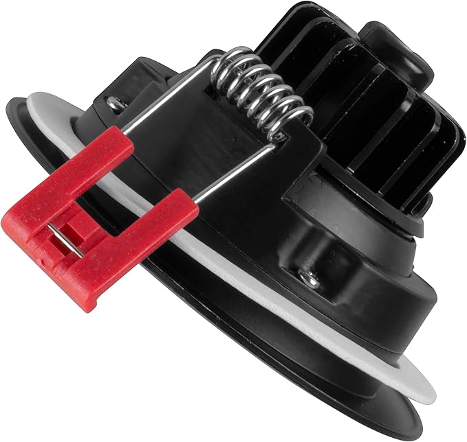NICOR Lighting 3 inch LED Gimbal Recessed Downlight in Black, 5000K (DGD311205KRDBK)