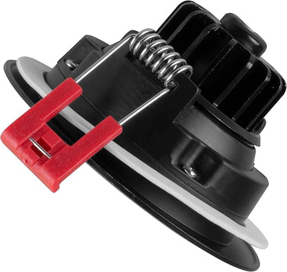 NICOR Lighting DGD311203KRDBK LED Downlights, Black
