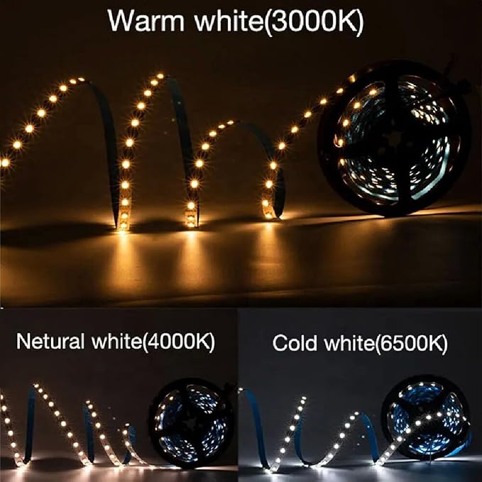 DC5V SK6812 (Similar WS2812B) RGBW RGB+Neutral White 30leds/Pixels/m LED Strip light Individually Addressable 4Color in 1LED Non-Waterproof (16.4ft(5m) 150leds, IP30) (No Adapter or Controller)