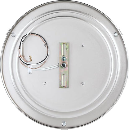 Design House Ripon 11 Inch Integrated LED Ceiling Light 2-Pack, 5 Color Temperature, Dimmable, Satin Nickel – Design House, 589598