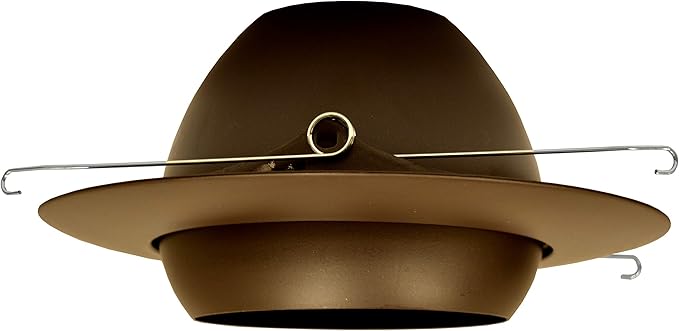 NICOR Lighting 6 inch Oil-Rubbed Bronze Recessed Eyeball Trim Designed for 6 inch Housings (17506OB)