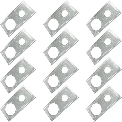 HALO New Construction Rough-in Mounting Smash Plate for 3/4/6 Inch Canless LED Lights, Made of Galvanized Steel, 12-Pack - SP346RS-12PK
