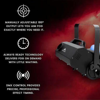 Chauvet Hurricane 1800 FLEX Fogger with Remote